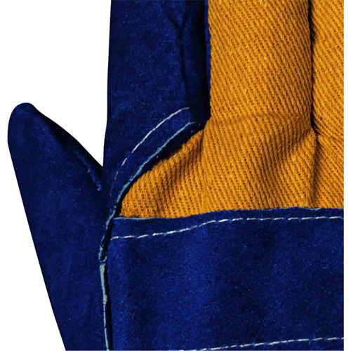 630 Blue Insulated Fitter's Gloves, One Size, Split Cowhide Palm, Boa Inner Lining St. Lawrence Industrial & Safety Supply