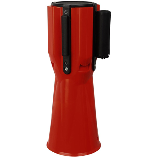 2308 Capuchon pour c&ocirc;ne de signalisation avec ruban de 10' pour barricade St. Lawrence Industrial & Safety Supply