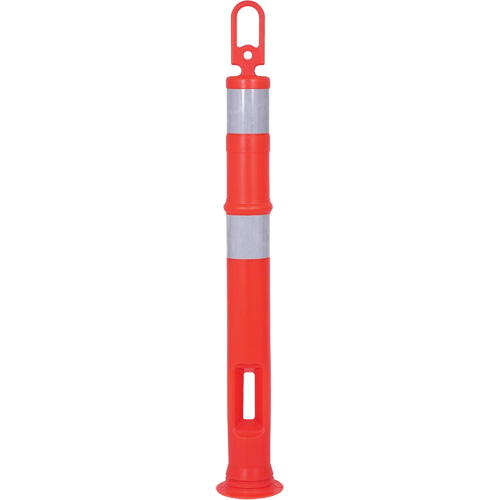 192 Poteau haute visibilit&eacute; &agrave; boucle, Orange St. Lawrence Industrial & Safety Supply