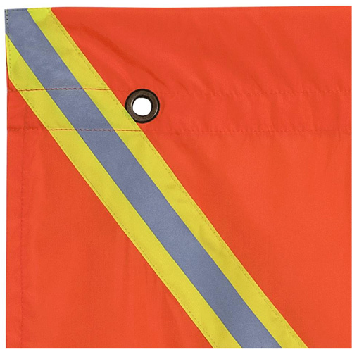 353 Flag with Reflective Tape, Polyester St. Lawrence Industrial & Safety Supply