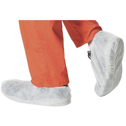 2022 Couvre-chaussures jetables, Taille unique, Polypropyl&egrave;ne, Blanc St. Lawrence Industrial & Safety Supply