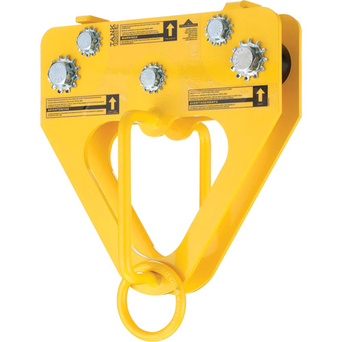 Standard Flange Tank Trolley, Steel St. Lawrence Industrial & Safety Supply