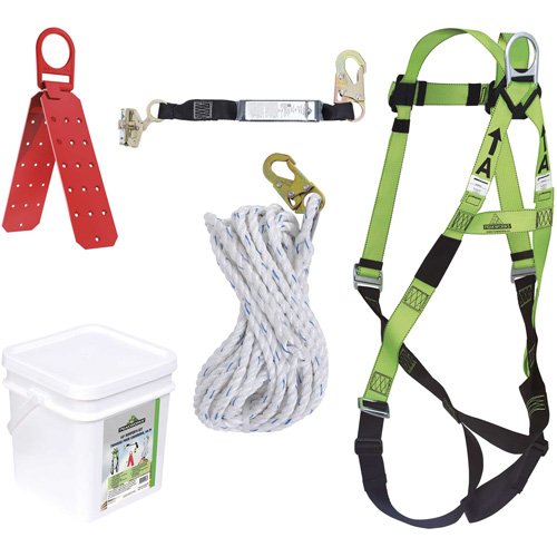 RK2-50 Contractor's Fall Protection Kit, Roofer's Kit St. Lawrence Industrial & Safety Supply