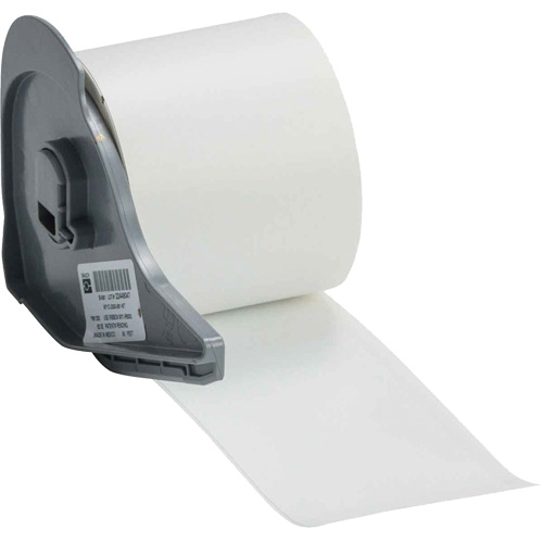Repositionable Multi-Purpose Label Tape, Vinyl, White, 2" Width St. Lawrence Industrial & Safety Supply