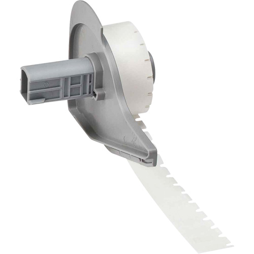 Harsh Environment Multi-Purpose Labels, Polyester, 0.35" L x 0.2" H, Black on Clear St. Lawrence Industrial & Safety Supply