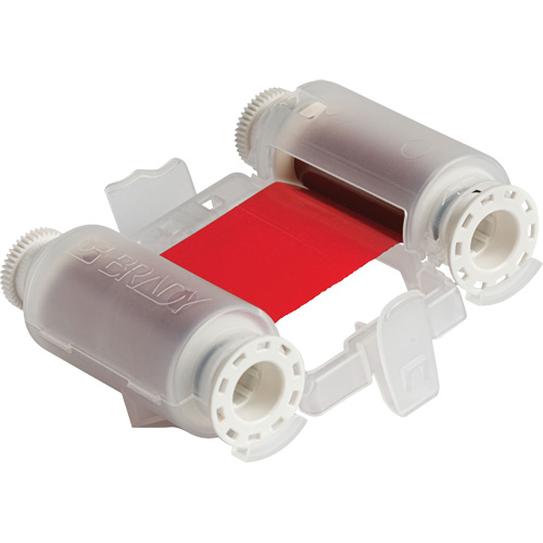 Ruban dimpression Snap-In de la s&eacute;rie R6900, 2" x 150', Rouge St. Lawrence Industrial & Safety Supply