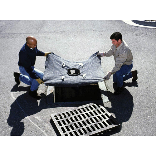 Recycled Ultra-Drain Guard&reg; Catch Basin Insert, Oil & Sediment, 48" L x 36" W St. Lawrence Industrial & Safety Supply