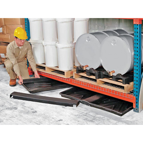 Single-Tray Ultra-Rack Containment Tray&reg;, 44" L x 23.5" W x 2.8" H, 8 US gal. Spill Capacity St. Lawrence Industrial & Safety Supply