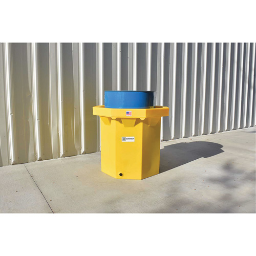 Ultra-Spill Collector &agrave; fond plat, 66 gal. US, Mobile St. Lawrence Industrial & Safety Supply