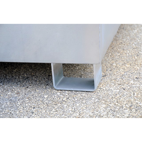 Ultra-Spill Pallet en acier, 4 barils, Capacit&eacute; de d&eacute;versement 68 gal. US, 49,1" x 47,1" x 10,9" St. Lawrence Industrial & Safety Supply
