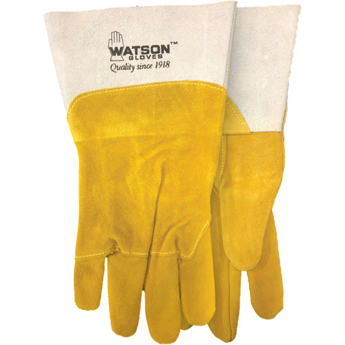 Ram Tough Welding Gloves, Goat Grain/Split Cowhide, Size Medium St. Lawrence Industrial & Safety Supply