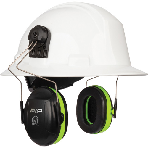 Coquilles antibruit passives V1 Dynamic, Fixation pour casque, 23 NRR dB St. Lawrence Industrial & Safety Supply