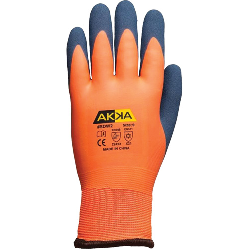 Abrasion-Resistant Work Gloves, 7/Small, Rubber Latex Coating St. Lawrence Industrial & Safety Supply