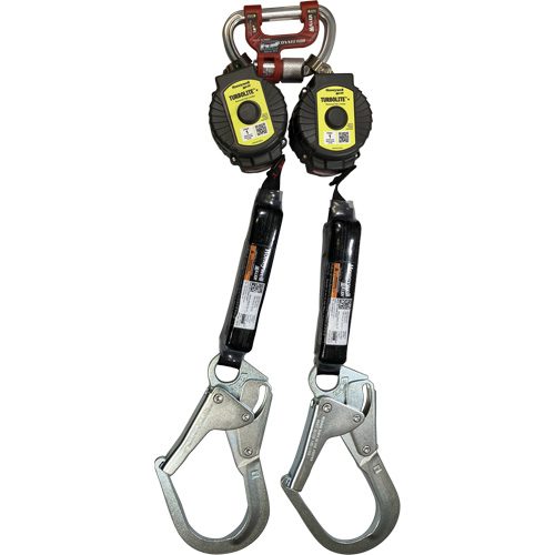 Limiteur de chute personnel TurboLite+ Miller, 6', Sangles, Stationnaire St. Lawrence Industrial & Safety Supply