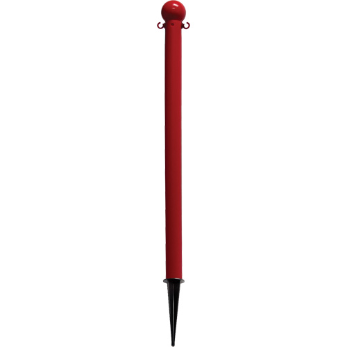 Colonnettes de sol, Rouge St. Lawrence Industrial & Safety Supply