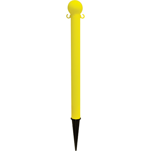 Ground Poles, Yellow St. Lawrence Industrial & Safety Supply