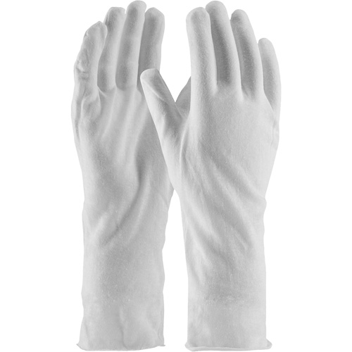 CleanTeam&reg; Premium Inspection Gloves, Cotton, Unhemmed Cuff, One Size St. Lawrence Industrial & Safety Supply