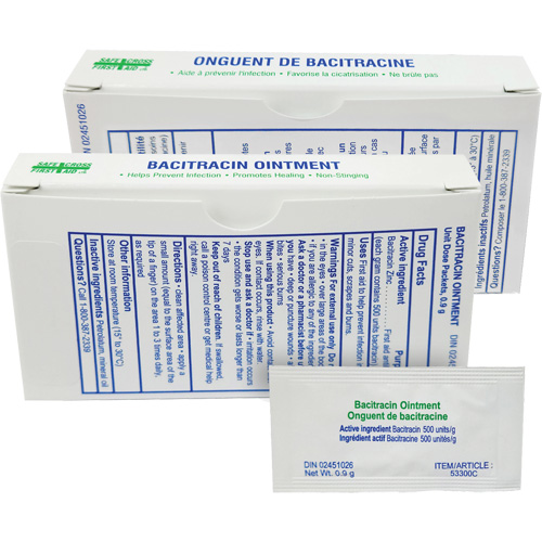 Bacitracin Zinc, Ointment, Antibiotic St. Lawrence Industrial & Safety Supply