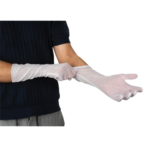 Lightweight Inspection Gloves, Poly/Cotton, Hemmed Cuff, Men's St. Lawrence Industrial & Safety Supply