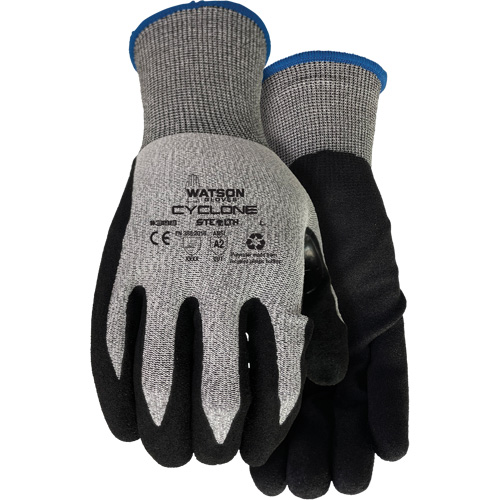 Gants r&eacute;sistant &agrave; la coupe 388 Stealth Cyclone, Taille T-petit, Calibre 18, Rev&ecirc;tement Nitrile, Enveloppe en PEHP/Polyester, ASTM ANSI niveau A2/EN 388 niveau 3 St. Lawrence Industrial & Safety Supply