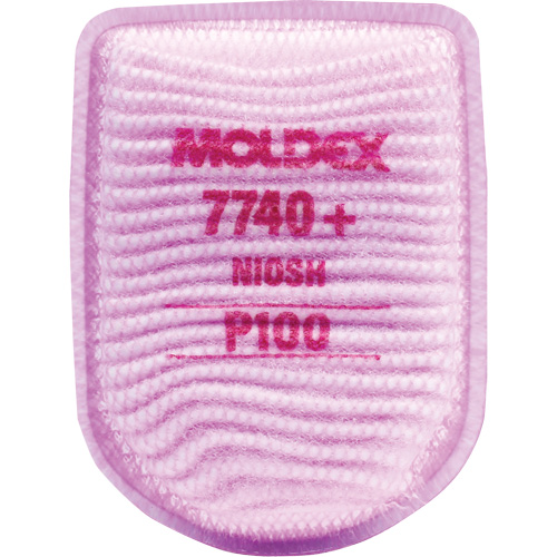 Semi-Rectangular Respirator Filter with IonicAir Filtration Technology, Particulate Filter, P100+ Filter St. Lawrence Industrial & Safety Supply