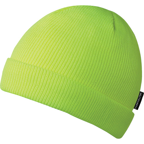 5567A Toque, Acrylic Lining, One Size, High-Visibility Lime-Yellow St. Lawrence Industrial & Safety Supply