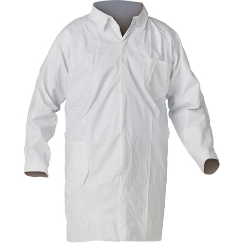 Sarrau de laboratoire A40 KleenGuard, Petit, Blanc St. Lawrence Industrial & Safety Supply