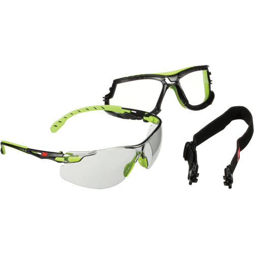Solus 1000 Series Safety Glasses, Grey Lens, Anti-Fog/Anti-Scratch, ANSI Z87+/Meets/Exceeds CSA Z94.3 St. Lawrence Industrial & Safety Supply