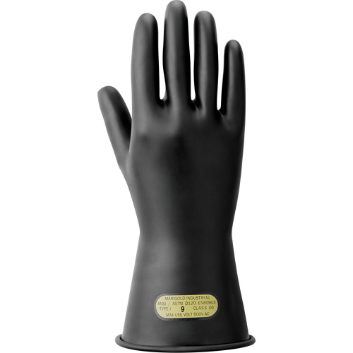 Gants isolants pour travaux &eacute;lectriques, ASTM classe 00, Taille 8,5, 11" lo St. Lawrence Industrial & Safety Supply