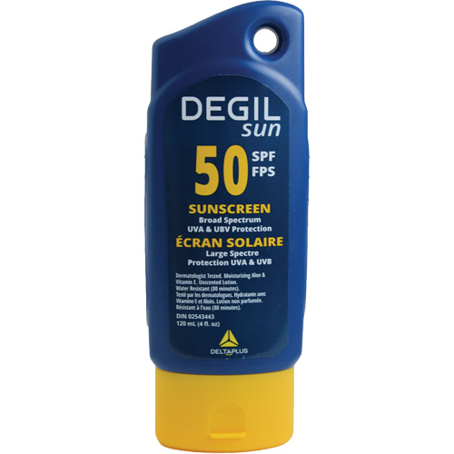 &eacute;cran solaire, FPS 50, Lotion St. Lawrence Industrial & Safety Supply