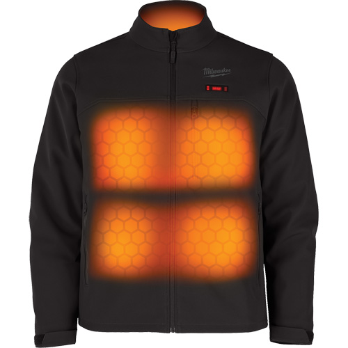 M12 Heated Toughshell Jacket (Jacket Only), Men's, Large, Black St. Lawrence Industrial & Safety Supply