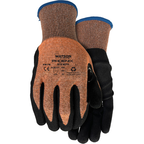 Gants r&eacute;sistants &agrave; la coupe Stealth Phoenix, Taille T-petit, Calibre 18, Rev&ecirc;tement Nitrile, Enveloppe en PEHP/Polyester, ASTM ANSI niveau A4 St. Lawrence Industrial & Safety Supply
