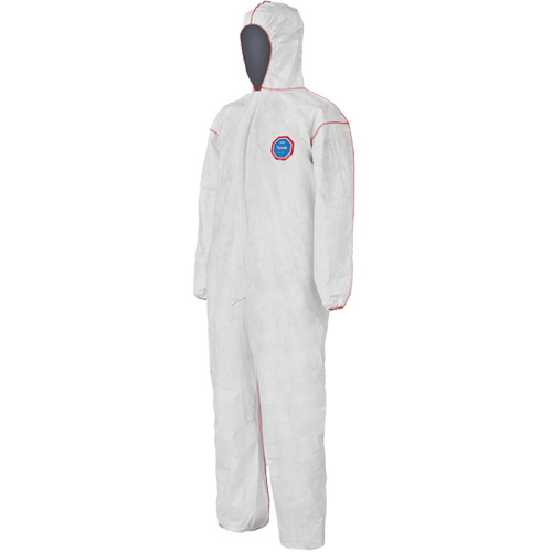 SFR Coveralls with Hood, Medium, White, Tyvek&reg; 400 St. Lawrence Industrial & Safety Supply