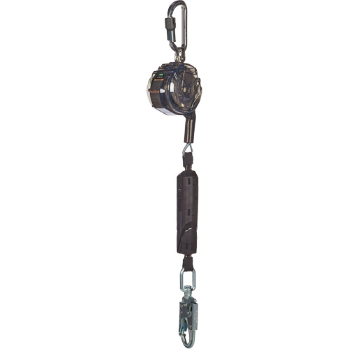 C&acirc;ble de limiteur de chute personnel 36CS V-TEC, 10', Acier galvanis&eacute;, Pivotant St. Lawrence Industrial & Safety Supply