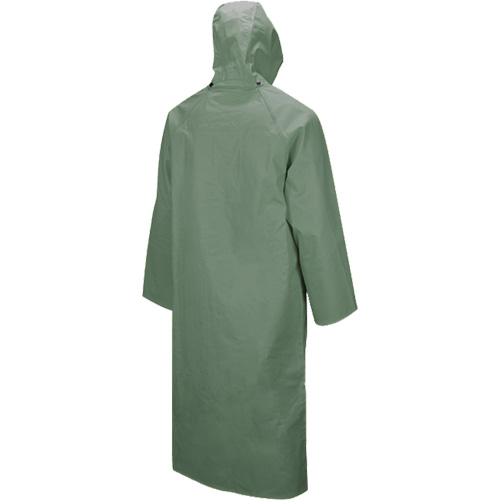 Manteau long avec capuchon d&eacute;tachable Hurricane 851, 2T-Grand, Vert St. Lawrence Industrial & Safety Supply