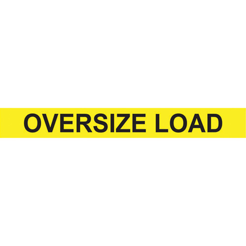 Oversize Load Heavy Haul Sign, Decal/Vinyl, 96" W x 12" H St. Lawrence Industrial & Safety Supply