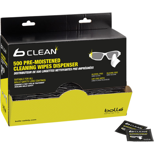 Lingettes nettoyantes pr&eacute;mouill&eacute;es B-Clean B500 St. Lawrence Industrial & Safety Supply
