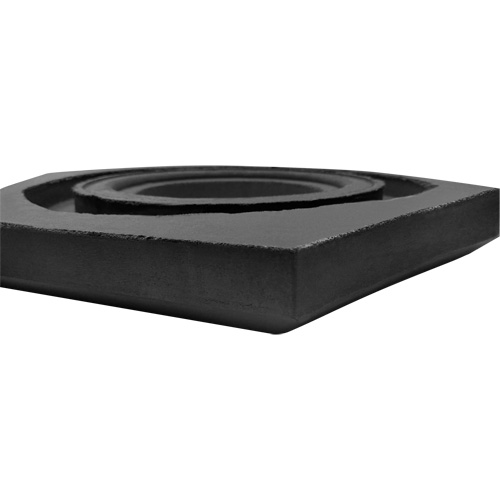 Base de canaliseur en caoutchouc, 15 lb St. Lawrence Industrial & Safety Supply