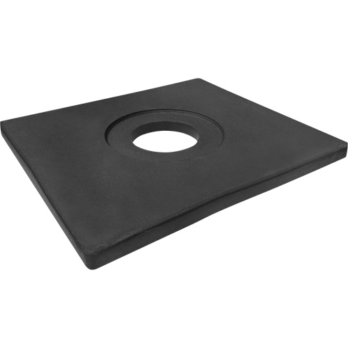 Base en caoutchouc pour poteau d&eacute;lin&eacute;ateur, 10 lb St. Lawrence Industrial & Safety Supply