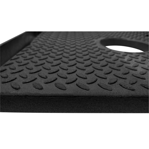 Base en caoutchouc pour poteau d&eacute;lin&eacute;ateur, 10 lb St. Lawrence Industrial & Safety Supply