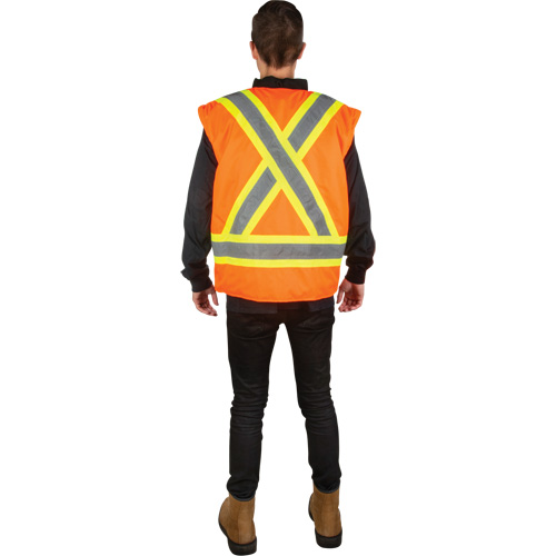 Waterproof 7-in-1 Winter Parka, High Visibility Orange, Medium St. Lawrence Industrial & Safety Supply