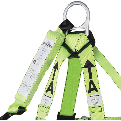 FBH-10000A5440-6 6' Class A Harness & Lanyard with 220 lbs. Capacity, Harness/Lanyard Combo St. Lawrence Industrial & Safety Supply