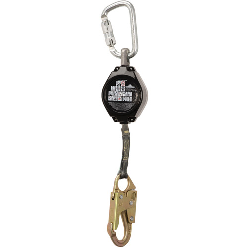 SRL-76105-6AR Arc Flash Self-Retracting Lifeline, 6', Dyneema&reg;, Swivel St. Lawrence Industrial & Safety Supply