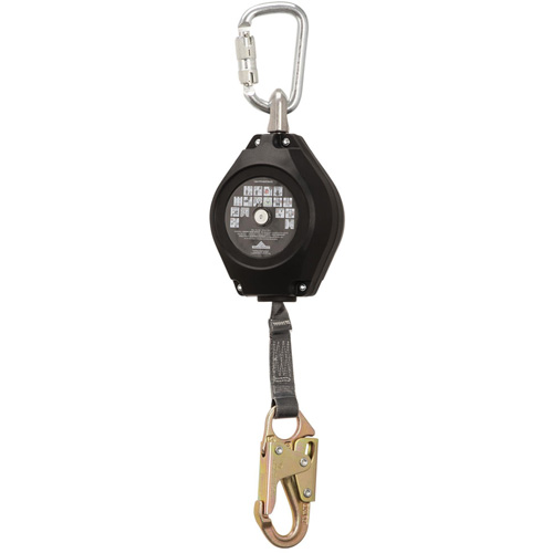 SRL-80302-18LE Self-Retracting Lifeline, 18', Dyneema&reg;, Swivel St. Lawrence Industrial & Safety Supply