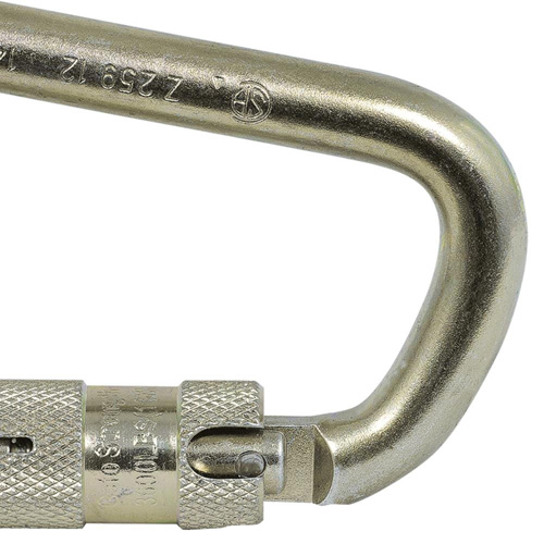 CP-03015-1 Mousqueton zingu&eacute; avec ouverte de portique de 1", Acier St. Lawrence Industrial & Safety Supply
