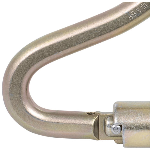 CP-04011-1 Mousqueton zingu&eacute; avec ouverte de portique de 2", Acier St. Lawrence Industrial & Safety Supply