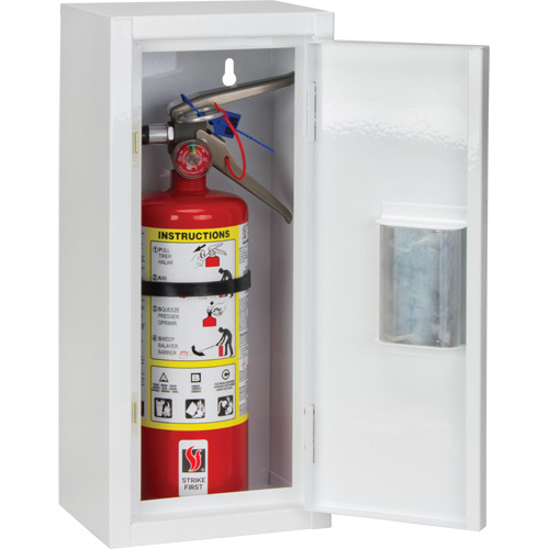 Armoire int&eacute;rieur pour extincteur, 8" la x 18" h x 6" p St. Lawrence Industrial & Safety Supply