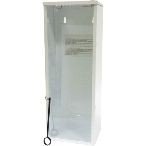 Light-Duty Fire Extinguisher Cabinet, 8" W x 22" H x 6" D St. Lawrence Industrial & Safety Supply