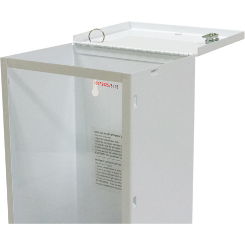 Light-Duty Fire Extinguisher Cabinet, 10" W x 24" H x 6" D St. Lawrence Industrial & Safety Supply