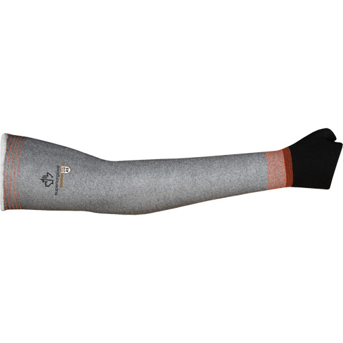 SL21TX18TE Ultra-Thin Cut Resistant Sleeves, TenActiv, 18", ASTM ANSI Level A9, Grey St. Lawrence Industrial & Safety Supply